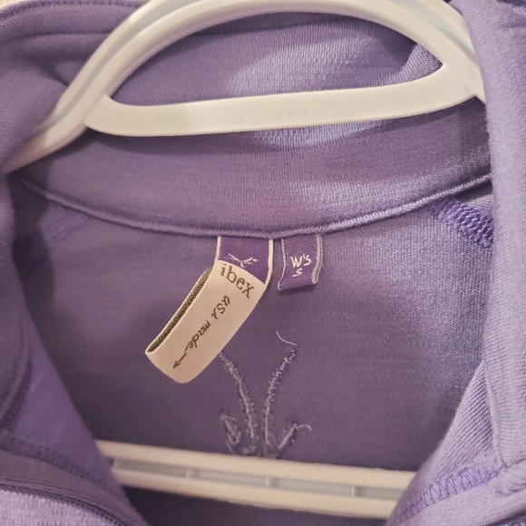 Ibex - Merino Quarter Zip Base Layer - Size S - Picture 2 of 8